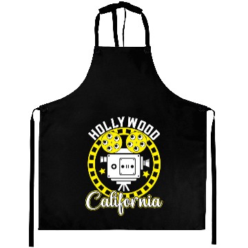 Discover Hollywood California Film Aprons