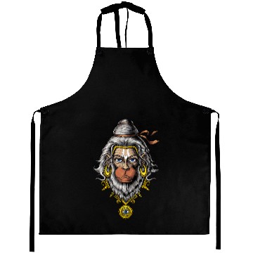 Discover Hindu God Hanuman Aprons