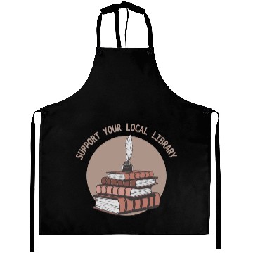Discover Support your local library Aprons