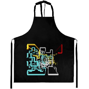 Discover Dan Flashes pattern cool tim robinson Aprons