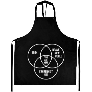 Discover 1984 Brave New World Fahrenheit 451 Conspiracy Ess Aprons