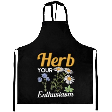 Discover Herb Your Enthusiasm Gardener Gardening Aprons