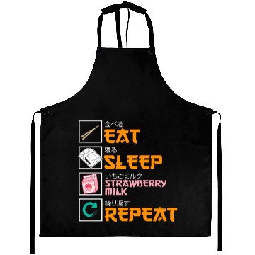 Discover Strawberry Milk Aprons