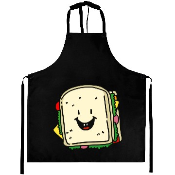 Discover Happy Sandwich Aprons