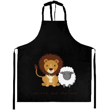 Discover The Lion and the Lamb Aprons