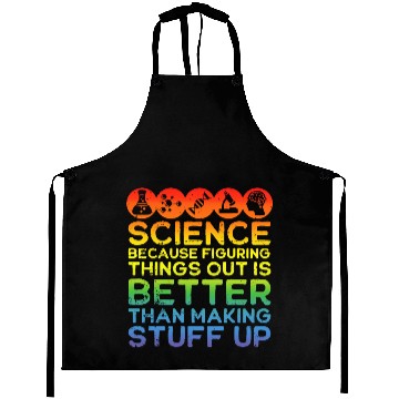 Discover Science Aprons Science Aprons Science Is Real Scienc