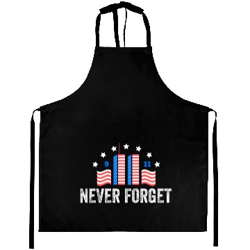 Discover Never Forget 9/11 Patriot Day 2021 Aprons