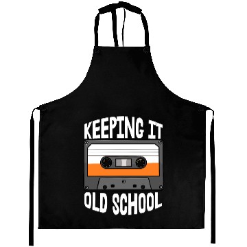Discover Keeping It Old School Cassette Aprons