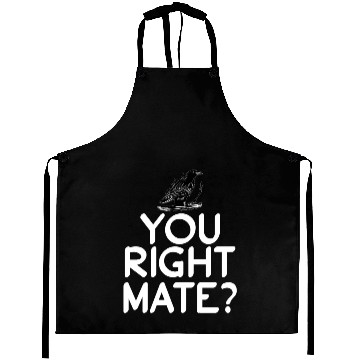 Discover You Right Mate Magpie Lover Birdwatching Comrade Aprons