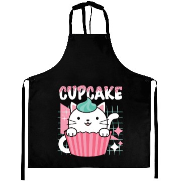 Discover Kawaii Cat Cupcake Aprons