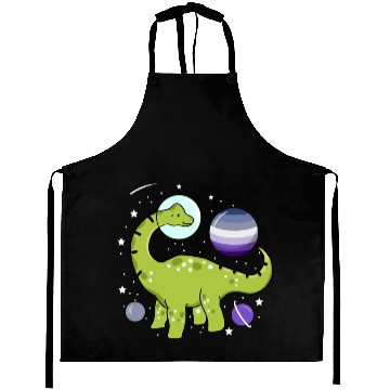 Discover Brachiosaurus Space Butch Lesbian Aprons