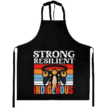 Discover Native American Strong Resilient Indigenous Aprons