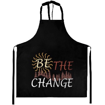 Discover Be The Change Outdoor Hiking Aprons
