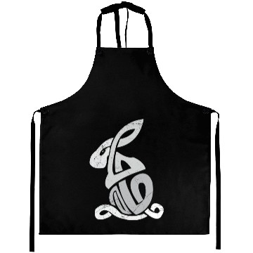 Discover Celtic Symbols Bunny Celtic Knot Gift Idea Aprons