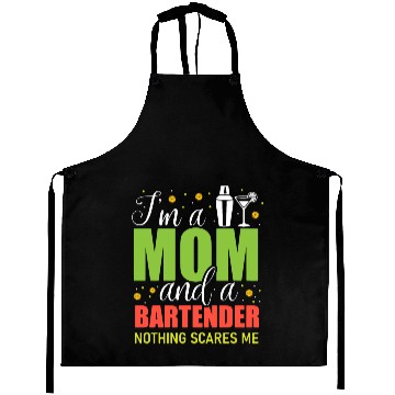 Discover Mom Bartender Bartending Mama Gift Aprons