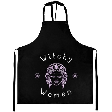 Discover Witchy Women Halloween Aprons