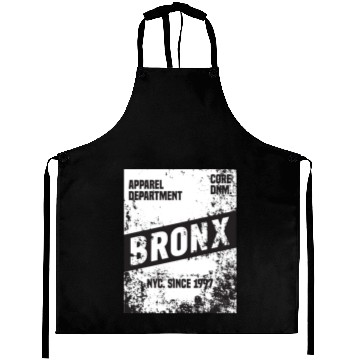 Discover Bronx typography Aprons
