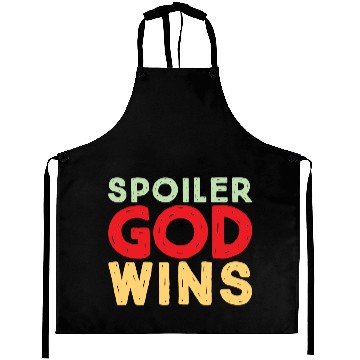 Discover Spoiler God Wins Aprons