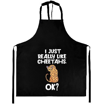 Discover CHEETAH: I Just Really Like Cheetahs Aprons