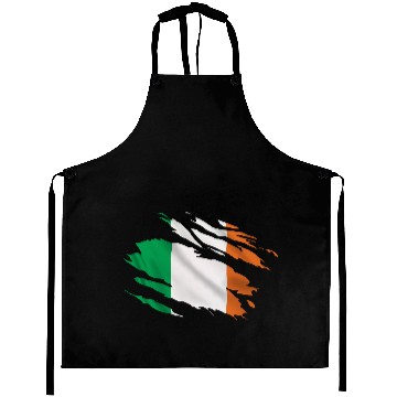 Discover Ireland Ripped Flag Aprons