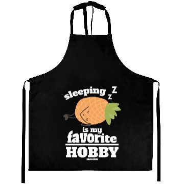 Discover Sleeping pineapple Aprons