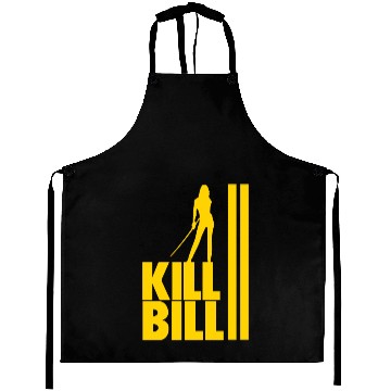 Discover KILL BILL SILHOUETTE Aprons