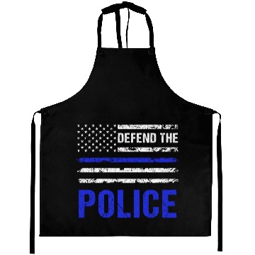 Discover Defend The Police Aprons