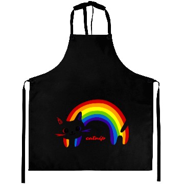 Discover Cat Rainbow Catnip Aprons