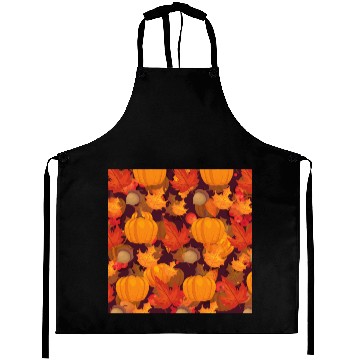 Discover Pumpkins, Acorns And Fall Leaves Aprons