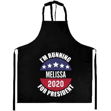 Discover Melissa I'm Running For President 2020 Aprons