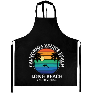 Discover California venice beach long beach surf vibes Aprons
