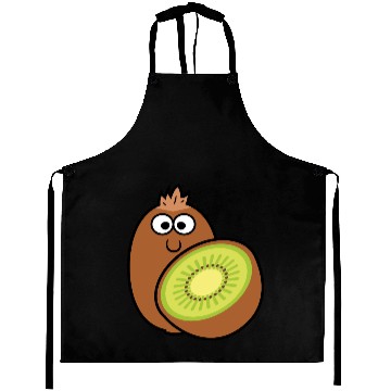 Discover Funny Cartoon Kiwi Fruit Aprons