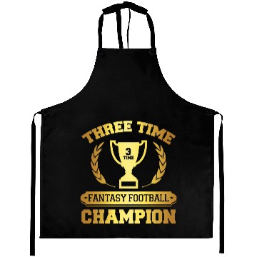 Discover Three Time Fantasy Football Champion Aprons