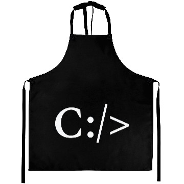Discover RUN CMD C:/> Computer Freak Aprons