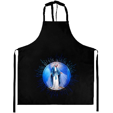 Discover Virgin mary madonna maria ave maria catholic bibel Aprons