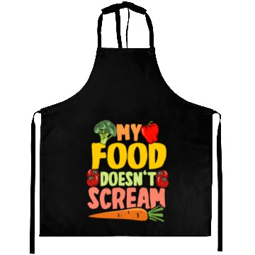 Discover Vegan Vegetarier My Food Doesn't Scream Aprons