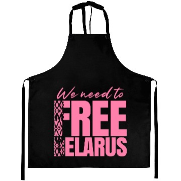 Discover Free Belarus Dictator Freedom Protest Democracy Aprons