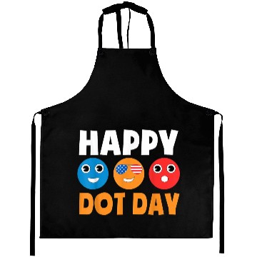 Discover Happy dot day Aprons