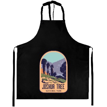 Discover Joshua tree national park retro design Aprons