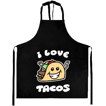 Discover I Love Tacos Aprons