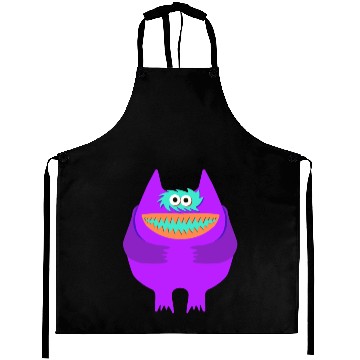 Discover Purple Nauga Stuffed Animal Cute Monster Aprons