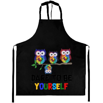 Discover Dare To Be Yourself Aprons