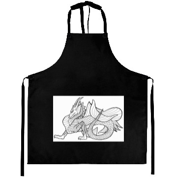 Discover chinese dragon Aprons