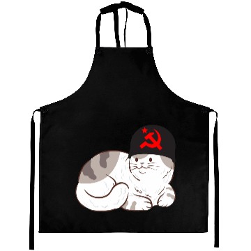 Discover Communist Cat Aprons