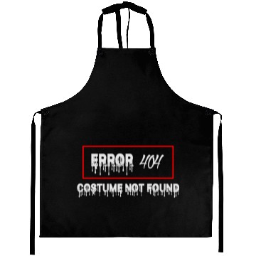 Discover 404 Costume Not Found Aprons