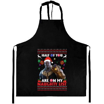 Discover Funny Thanos Christmas Aprons