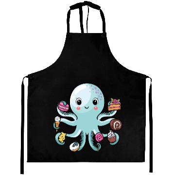 Discover Octopus Cake Squid Aprons