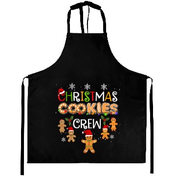 Discover Christmas Cookie Baking Crew Xmas Cookie Exchange Aprons