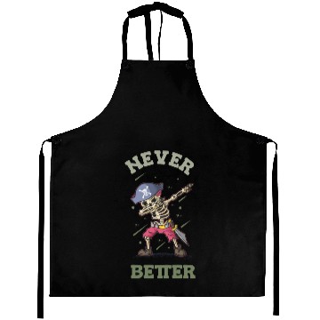 Discover Never Better Skeleton Aprons