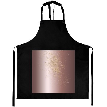 Discover Rose Gold Glitter Aprons